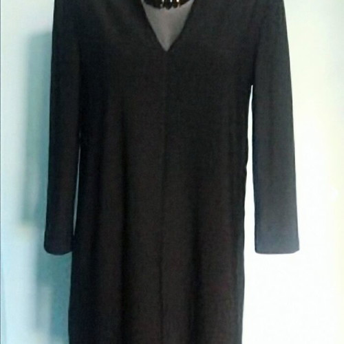 Mango elastic tunic dress like new, black