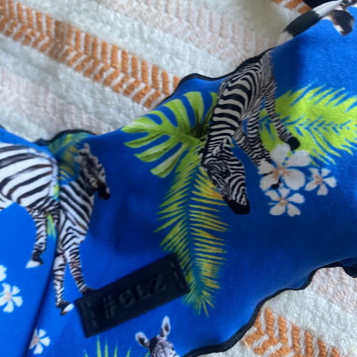 Calzedonia beach swimsuit Medium 75C like new, grey and blue