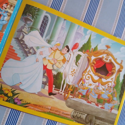 Cinderella 12-Cube Puzzle like new, Clementoni