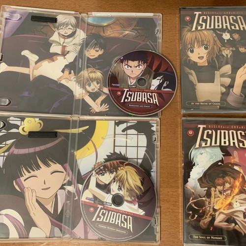 Tsubasa 'RESERVoir CHRoNicle' collector's box set DVD Blu Ray used