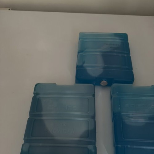 Ice packs like new, set of 3 pieces
