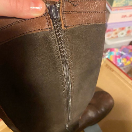 Replay vintage leather boots like new brown size 41
