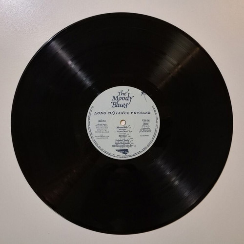 Long Distance Voyager music record used, The Moody Blues, 1981