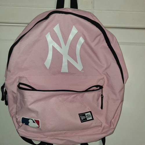 New Era NY pink backpack