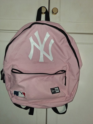 New Era NY pink backpack