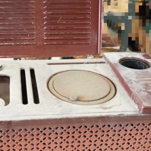 Enamelled stove like new
