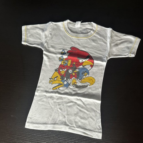 Boy shirts used, bundle of 4 for ages 2-4, cotton, white