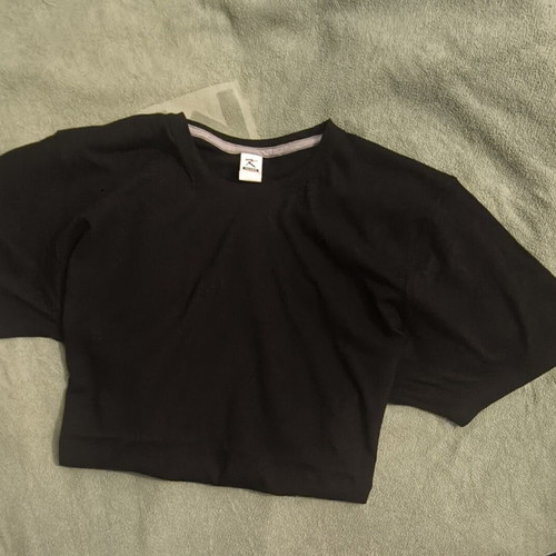 Fageo black t-shirts pack of 5, size L, new