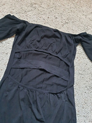 Night Out dress black, like new, size S/M, 100% cotton