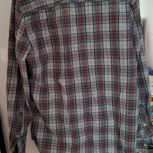 Benneton men's shirt XL almost new, gray