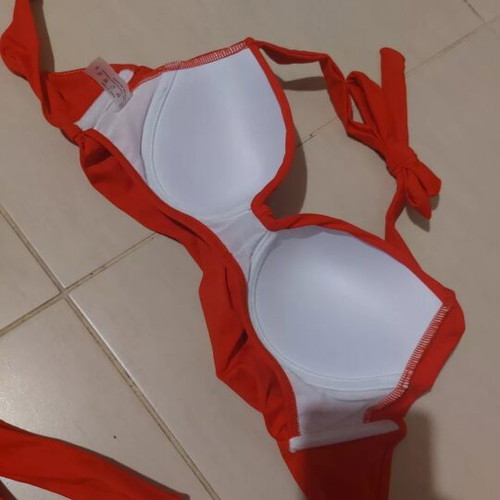 Women's swimsuit new, red, size medium