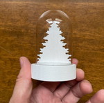Christmas tree with light new