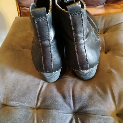Footloose boots used, black, size 40, genuine leather