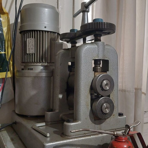 Electric Jewelry Rolling Mill used, F.lli Cavallin, Italian