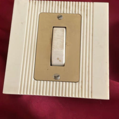 Switches set used, 6 pieces with dimmers and timer