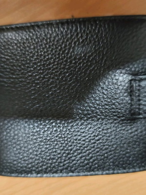 Boweisi Black Leather Men's Wallet New