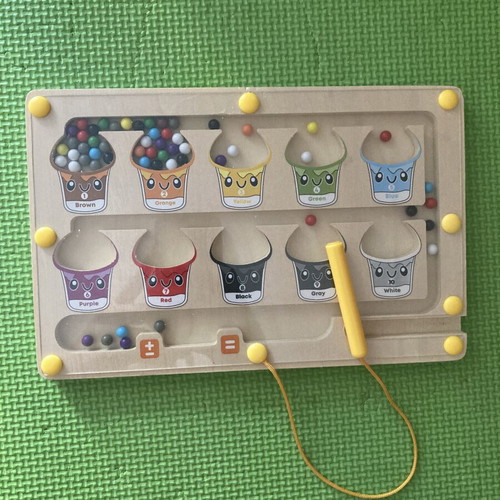 Wooden Magnetic Puzzle like new