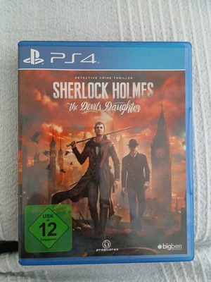 Sherlock Holmes The Devil's Daughter PlayStation 4 like new
