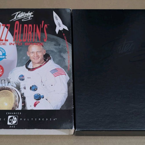 Buzz Aldrin's Race Into Space PC CD-ROM like new, Big Box