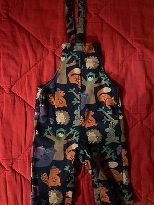 Baby salopette for boy M&S like new, blue with animals