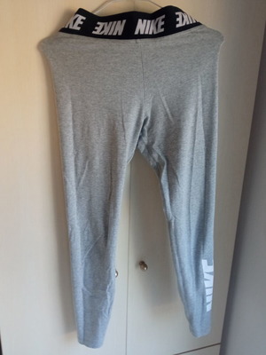 Nike grey leggings used, women's sportswear size S