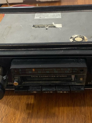 Universum car cassette radio used vintage