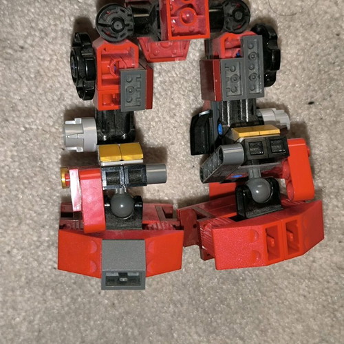 Lego 9448 Ninjago Rise of the Snakes Samurai mech used with missing parts