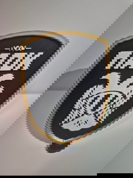 ΕΚΤΥΠΩΜΕΝO 3D ΠΑΟΚ ΕΜΒΛΥΜΑ ΜΕ ΒΑΣΗ