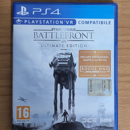 Star Wars Battlefront Ultimate Edition PS4 game