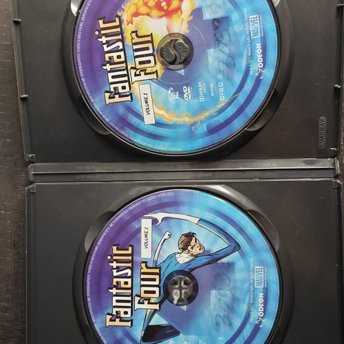 Fantastic Four The Animated Series Volume 1 DVD used, dubbed in Greek