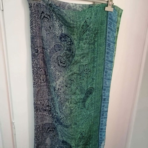 Scarf like new, multicolored