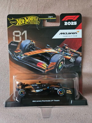 Hot Wheels Premium McLaren Formula 1 Team 1:64 new collectible car