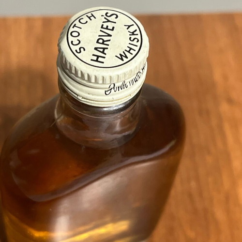 Harvey’s 1960 whisky miniature sealed vintage like new
