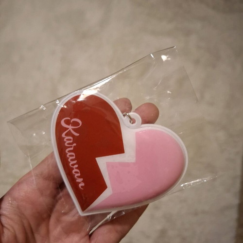 Karavan Keychain New Red Pink