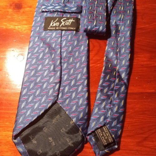 Ken Scott tie like new, blue