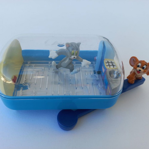 Set of 2 vintage Tom & Jerry collectible toys like new, year 2000