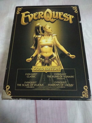 EverQuest Gold Edition PC CD-ROM μεταχειρισμένο, 5cd, αγγλικά