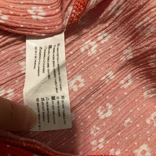Anel bodysuit and red maxi skirt set S like new