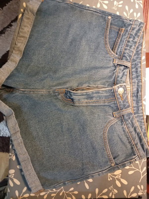 Shein Blue Women's Denim Shorts New Size M