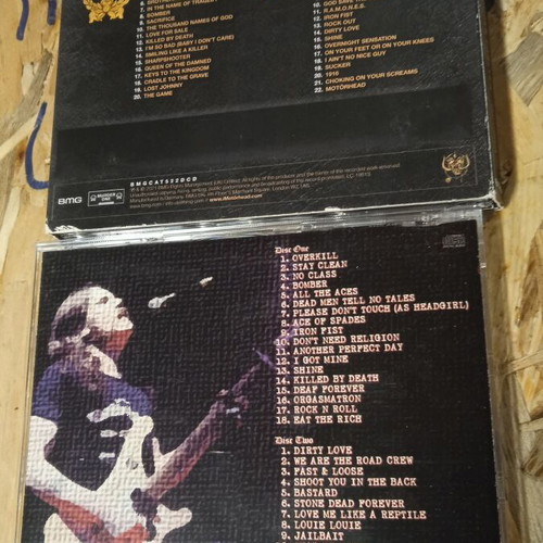 Motorhead 2CD pack, Everything Louder Forever and Take No Prisoners