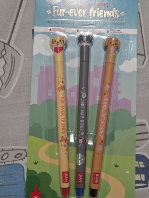 Legami Limited Edition Fur-Ever Friends pens new