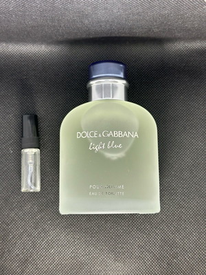 Dolce & Gabbana Light Blue 3 ml regular perfume authentic transferred