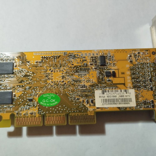 Prolink PixelView GeForce4 MX 440-8X graphics card used, 64 MB DDR SRAM