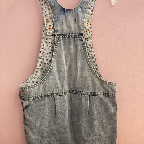 Orchestra denim overall skirt like new, 110 cm, blue