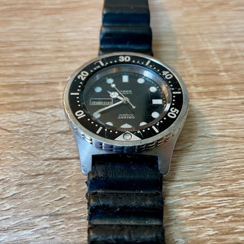 Orient Vintage Professional Diver 42mm used, black