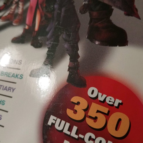 Official Final Fantasy VII 7 Strategy Guide like new