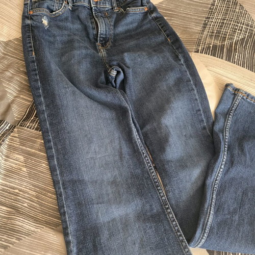 Bershka blue flare jeans like new, size M