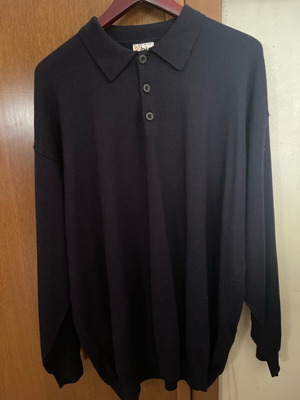 Men's pullover 4XL navy blue like new