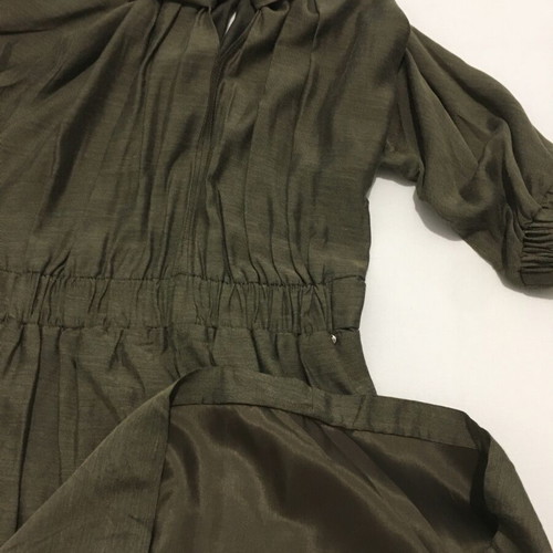 Anna Rita N dress like new, green khaki, size I 44