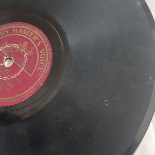 His Master's Voice 78 rpm record used, laiko, Panos Gavalas